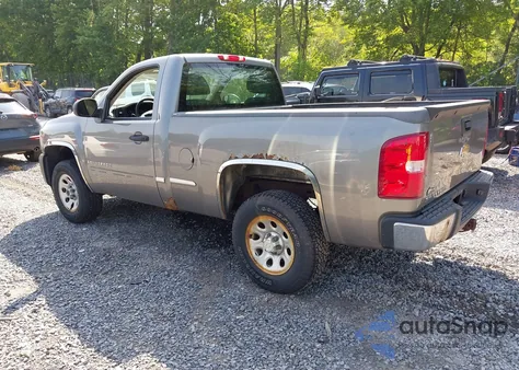 2008 Chevrolet Silverado 1500 Work Truck из США, поврежденный, VIN 1GCEC14X68Z130513